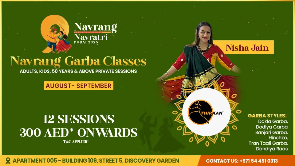 Garba Classes x Thirkan Studio in Dubai - Image 1